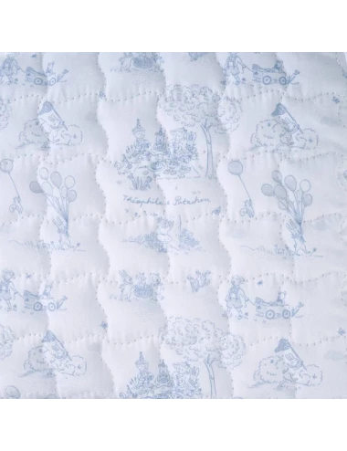 Trousse de toilette rectangle - Blue Garden Party