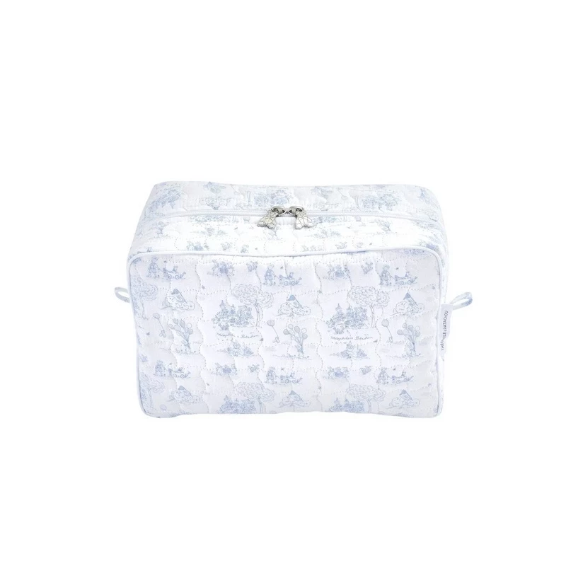 Trousse de toilette rectangle - Blue Garden Party
