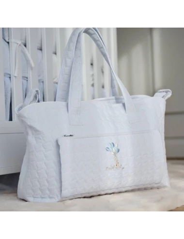 Sac à langer - Blue Garden Party