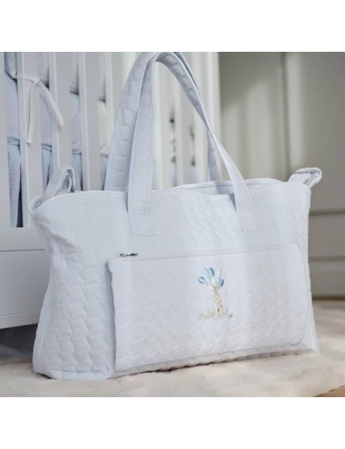 Sac à langer - Blue Garden Party