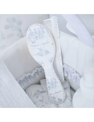 Brosse & peigne - Blue Garden Party