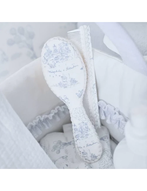 Brosse & peigne - Blue Garden Party