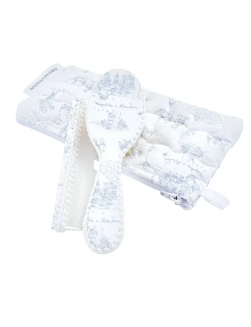 Brosse & peigne - Blue Garden Party