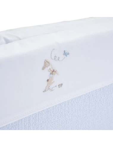 Tour de lit - Blue Garden Party (70cm) H:32cm