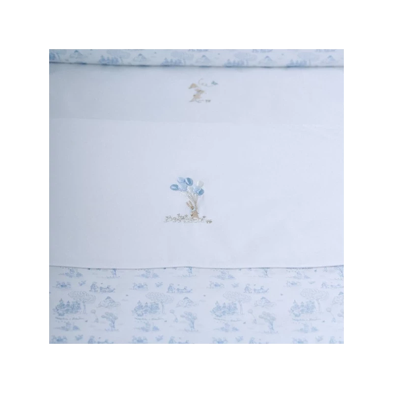 Parure de lit - Blue Garden Party (100x135)