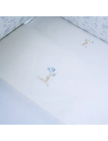 Parure de lit - Blue Garden Party (100x135)