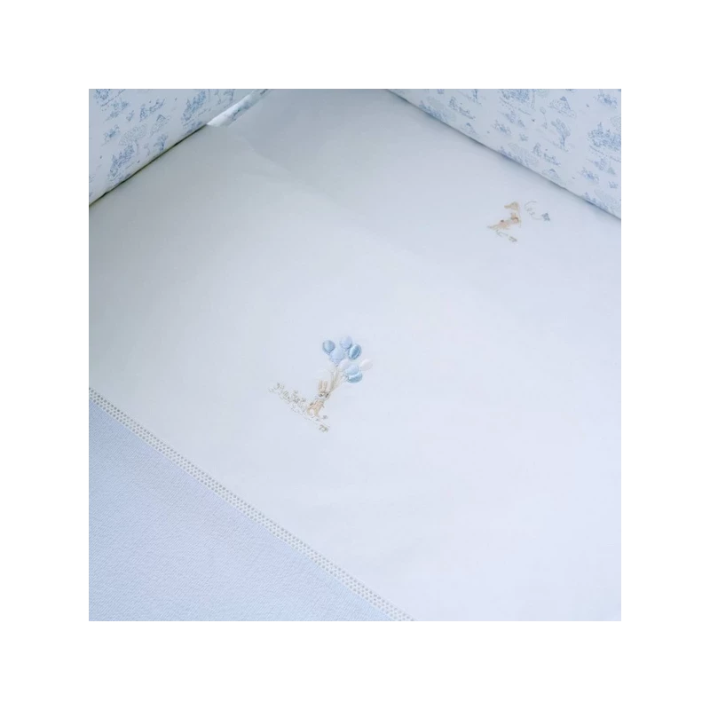 Parure de lit - Blue Garden Party (100x135)