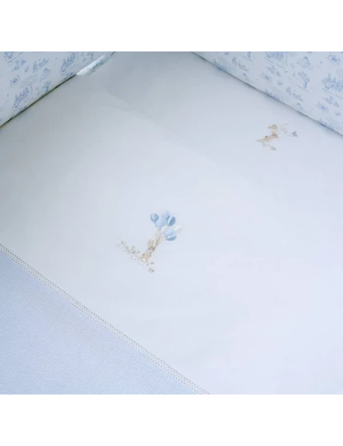 Parure de lit - Blue Garden Party (100x135)