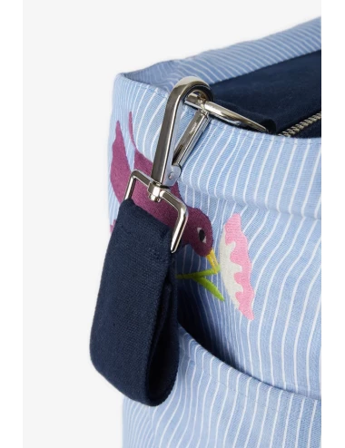 Sac à langer - Brodé oiseaux