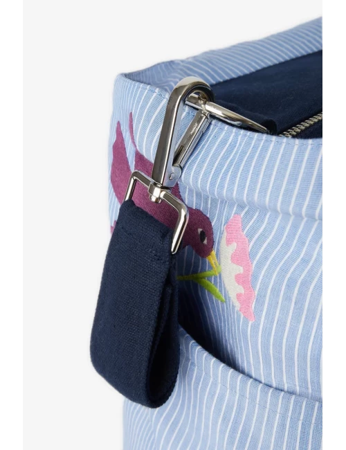 Sac à langer - Brodé oiseaux