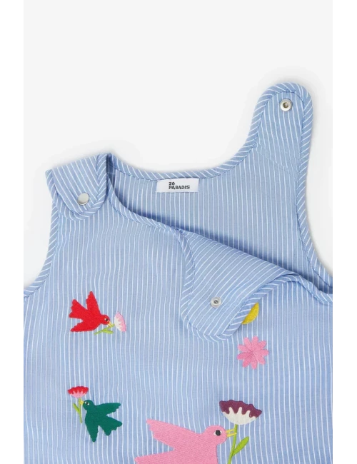 Gigoteuse - Broderie oiseaux (6-18mois)