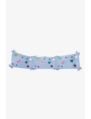 Tour de lit - Broderie oiseaux