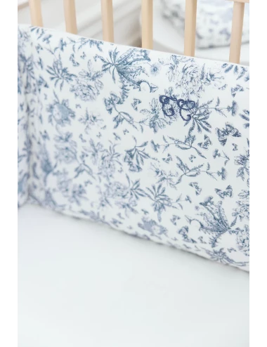 Tour de lit - Toile de Jouy