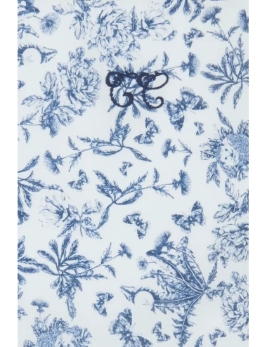 Tour de lit - Toile de Jouy