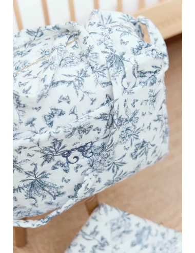 Sac à langer - Toile de Jouy