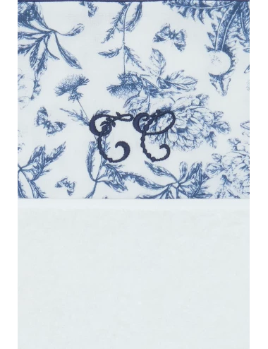 Housse matelas à langer - Toile de Jouy
