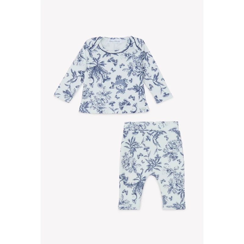 Pyjama 2 pièces - Toile de Jouy