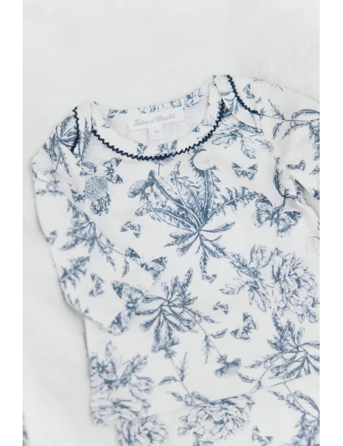 Pyjama 2 pièces - Toile de Jouy