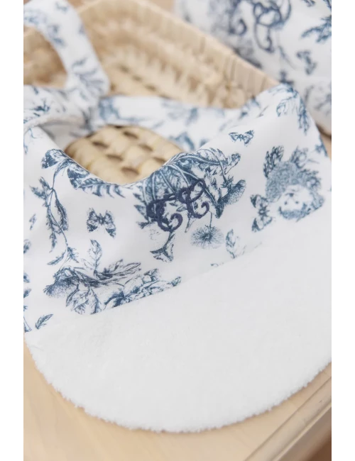 Bavoir - Toile de Jouy T2
