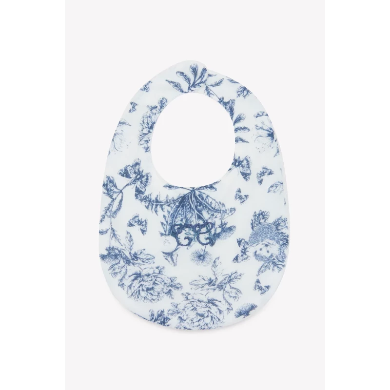 Bavoir - Toile de Jouy