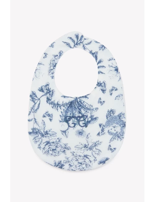 Bavoir - Toile de Jouy
