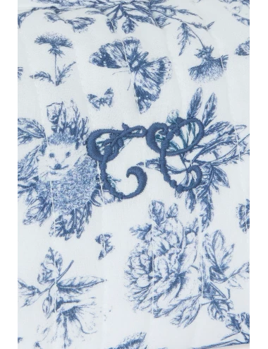 Trousse de toilette - Toile de Jouy