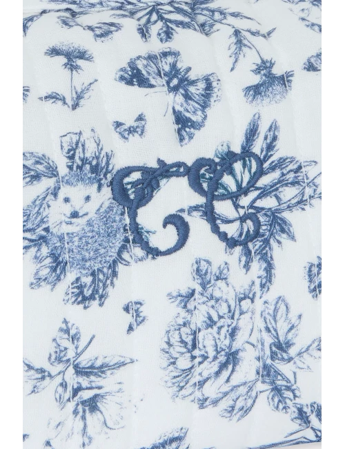 Trousse de toilette - Toile de Jouy