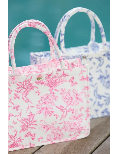 Cabas - Toile de Jouy