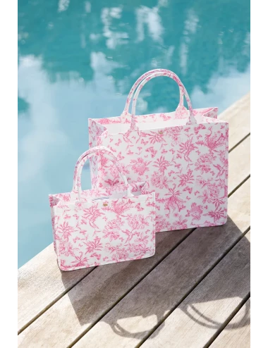 Cabas - Toile de Jouy