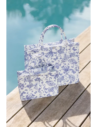 Cabas - Toile de Jouy