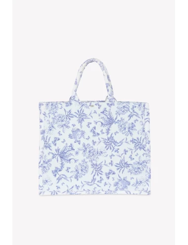 Cabas - Toile de Jouy