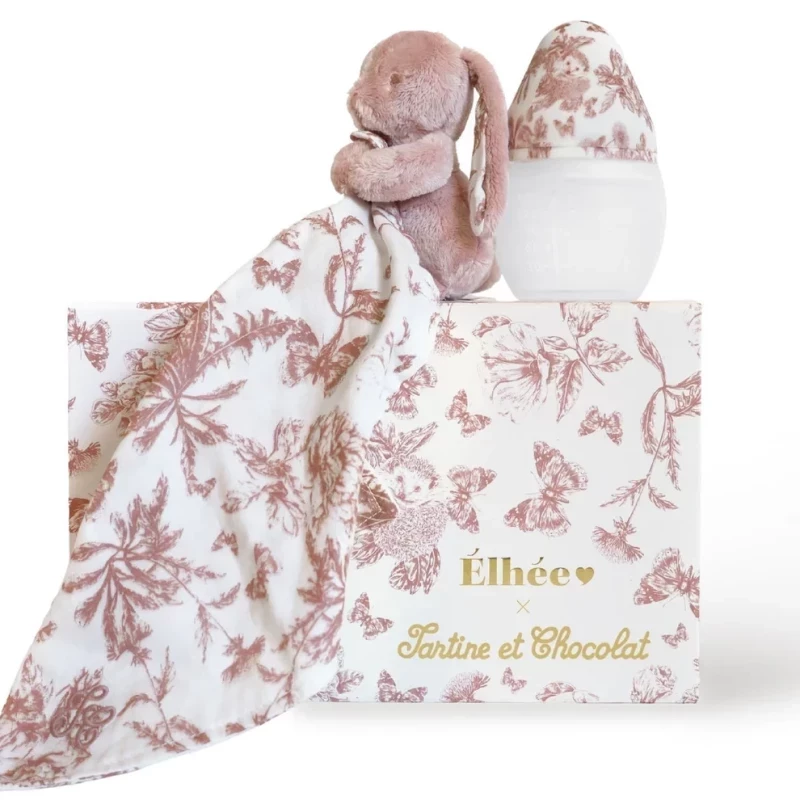 Coffret Biberon Elhée 240 et Doudou