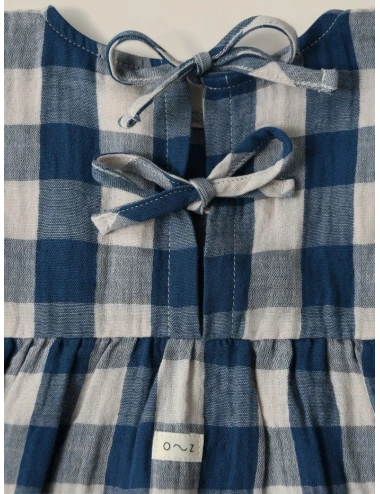 Robe - Pottery Blue Gingham