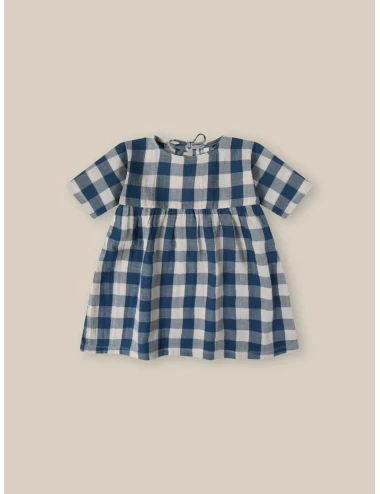 Robe - Pottery Blue Gingham