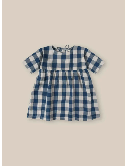 Robe - Pottery Blue Gingham