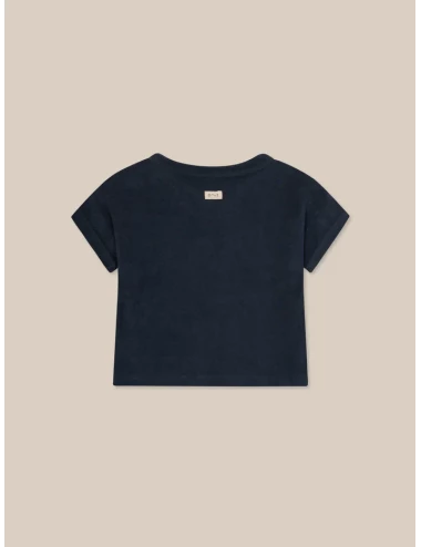 T-shirt en éponge - Navy