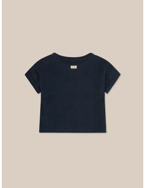 T-shirt en éponge - Navy