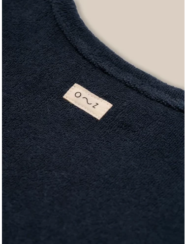 T-shirt en éponge - Navy
