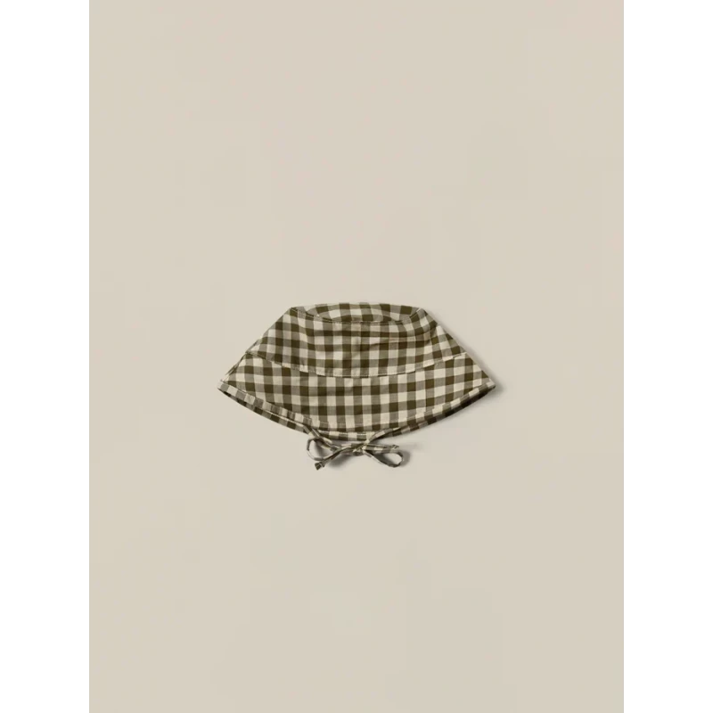 Bob - Olive Gingham Bucket