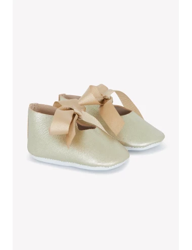 Chaussons - Cuir noeuds