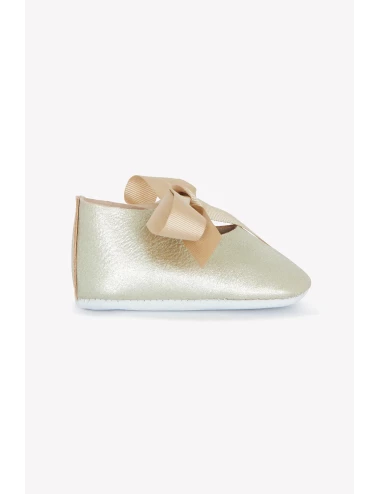 Chaussons - Cuir noeuds
