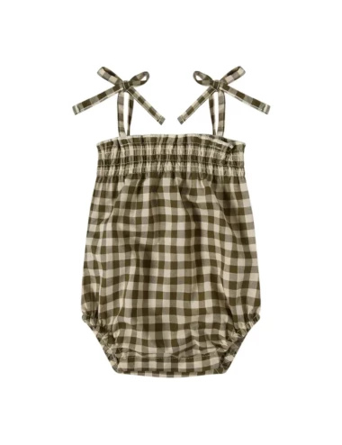 Combinaison vichy - Olive Gingham