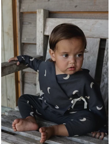 Cardigan - Charcoal Midnight