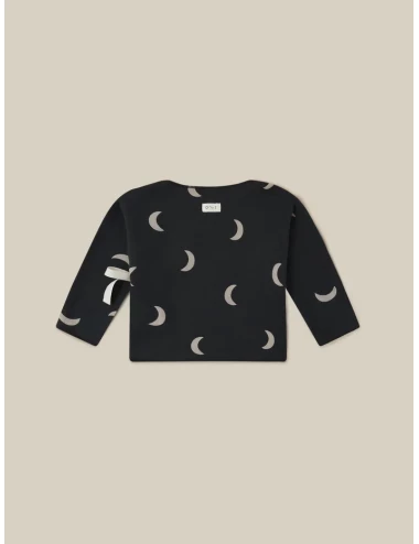 Cardigan - Charcoal Midnight