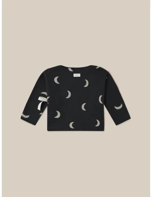 Cardigan - Charcoal Midnight
