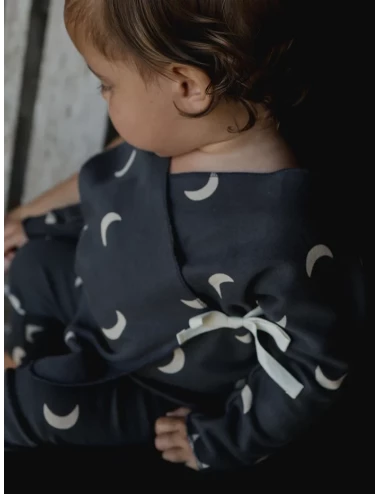Cardigan - Charcoal Midnight