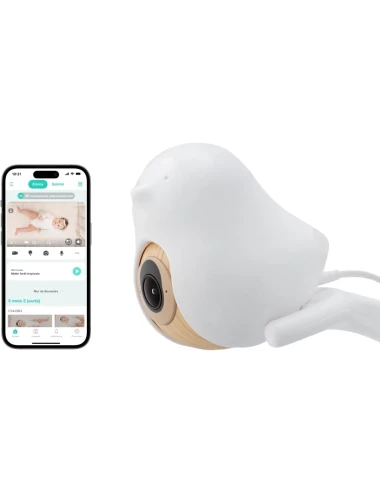 Cubo Ai Smart Baby Monitor 3 + Kit support de sol