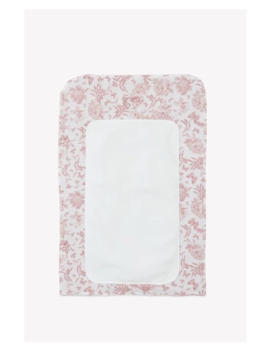 Housse matelas à langer - Toile de Jouy