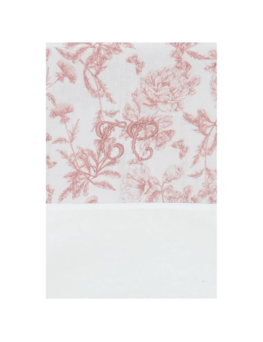 Housse matelas à langer - Toile de Jouy