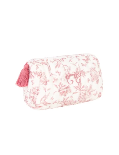 Trousse de toilette - Toile de Jouy